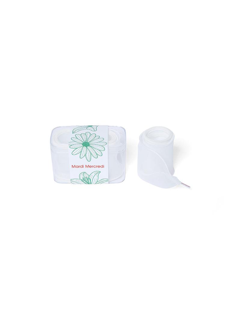 [mardimercredi] Ribbon Shoelace - White