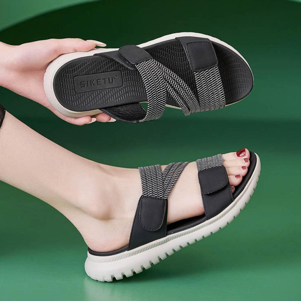 Sports Sandals For Women Lightweight Sporty Comfortable Rubber Stretching Large Size Cool Slipper Sandalias De Mujer Verano 2026