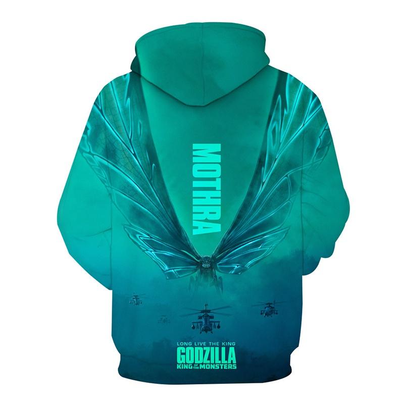 Luxurious New Godzilla King Of The Monsters 3d Print Hoodie For Men And Women