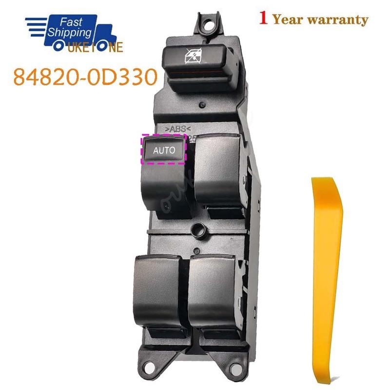 84820-0D330 For Toyota Etios Front Left Master Driver Side Electric Power Window Switch Lifter Control Button Car Accessories