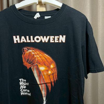 Vintage 00er HALLOWEEN Michael Myers PROMO FILMshirt Größe M RL02