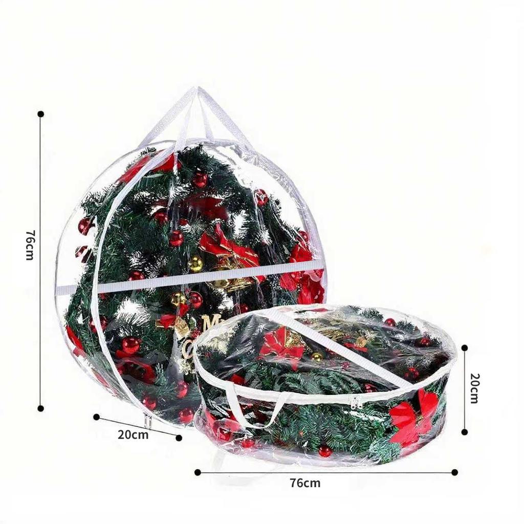 Large Capacity Waterproof & Transparent Storage Bag for Quilts & Clothing