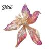 Brooch for Hats Peony Flower Pin Women Enamel Floral Lapel