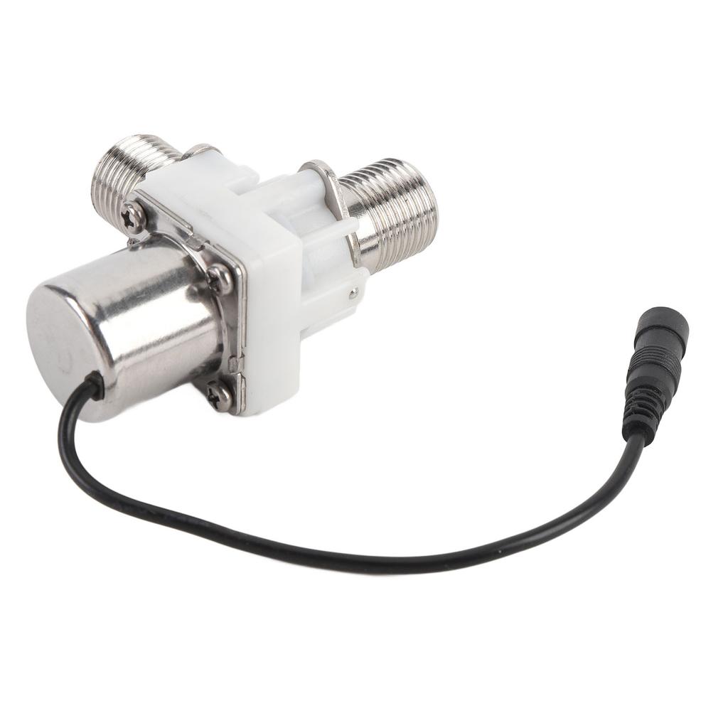 Wasserimpuls Magnetventil Kunststoff G1/2 DC 6V Elektrisch Elektrisches Wassermagnetventil für Automatik