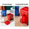3D Trash Can Design Ceramic Coffee Mugs 400ml Creative Kitchen Cup Garbage Can Shape Mugs For Home Office Gift