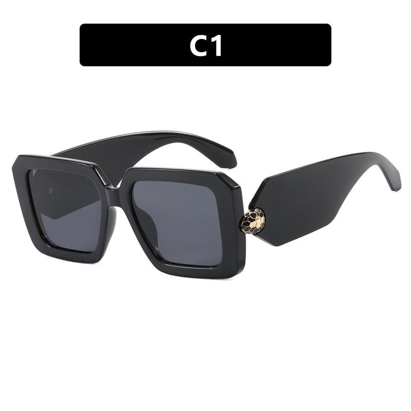Квадратные солнцезащитные очки Snakehead, Высококлассные женские солнцезащитные очки, Солнцезащитные, Те же солнцезащитные очки as shown