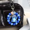 Attractive Kids Keychain Pendant Anime Doll Charm Beads Bracelet Key Companion Chain Party Favor