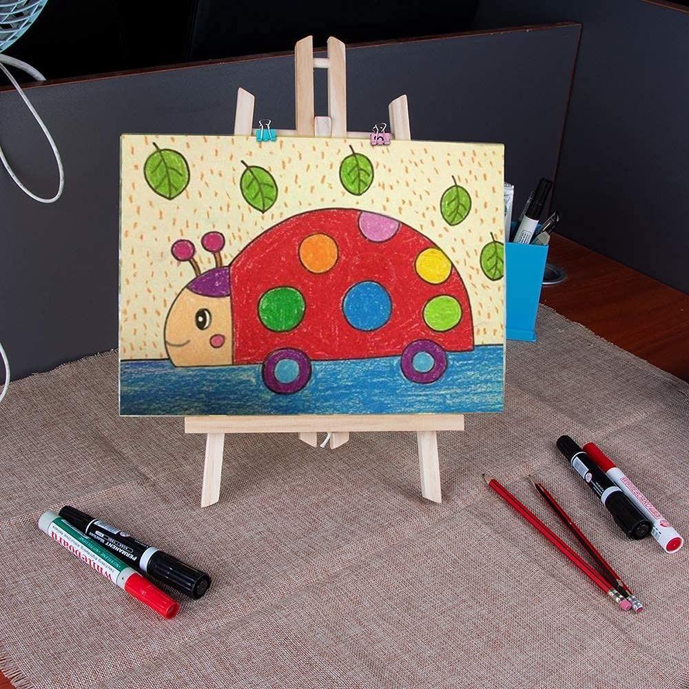 30cm/40cm/50cm Adjustable Tabletop Easel Lightweight Painting Display Holder  Students Artist