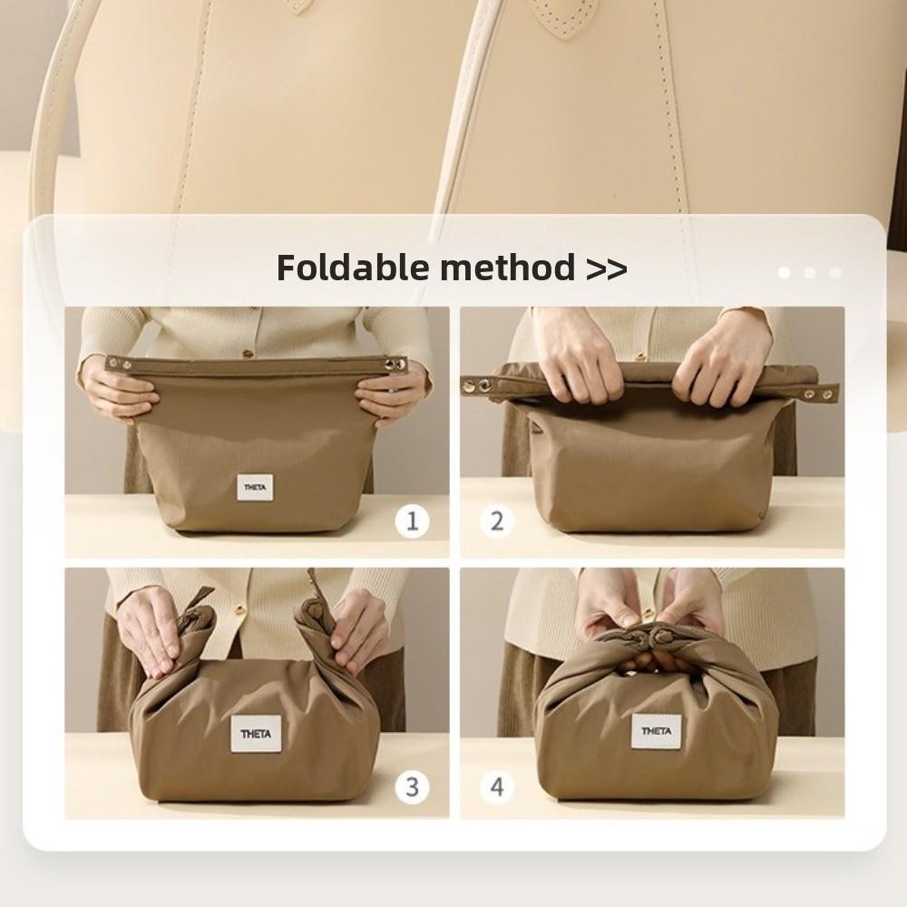 New Waterproof Lunch Bag Thermal Insulated Large Capacity Tote Cooler Leakproof Handbag Style Food Storage Pouch for Daily Use