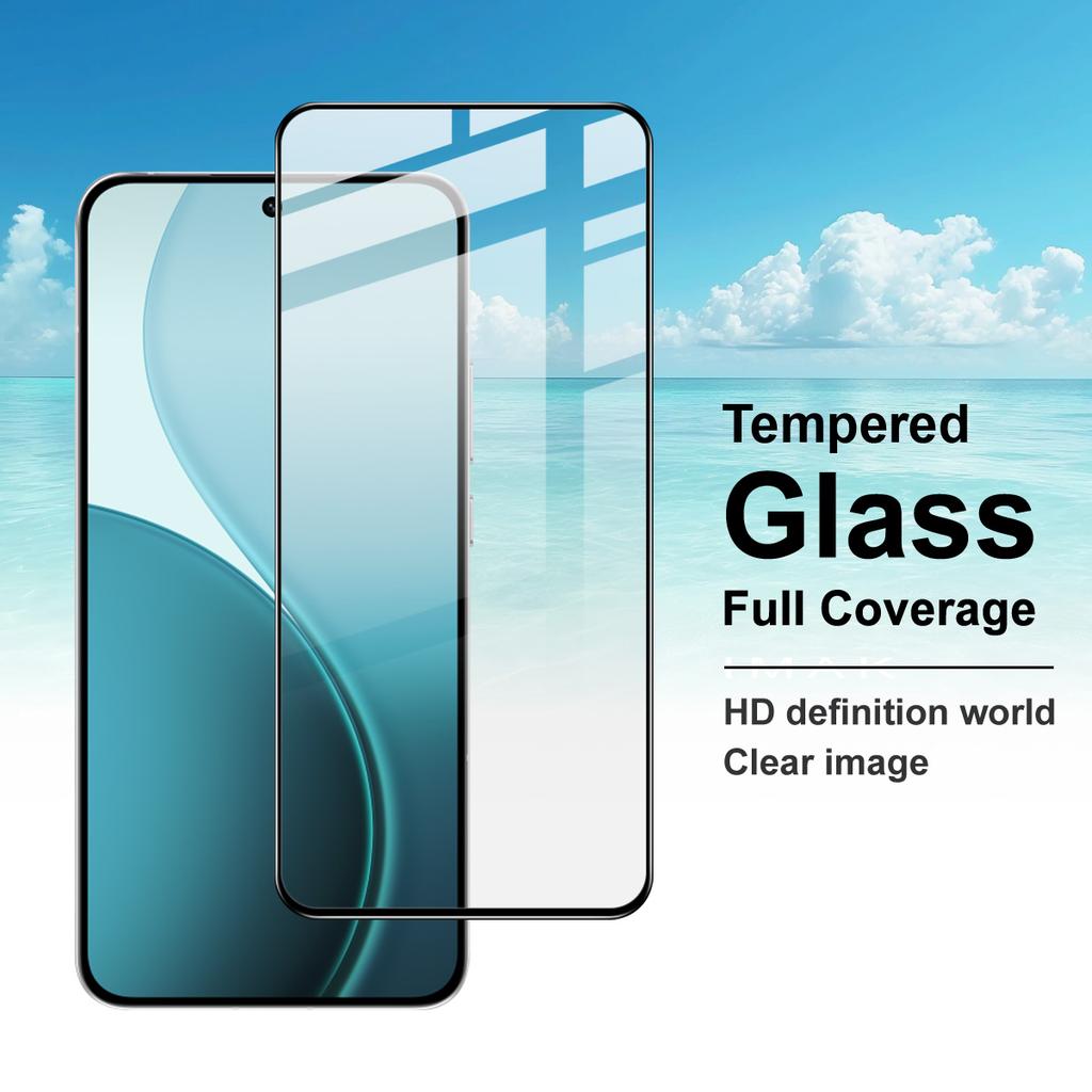IMAK Pro+ Series For Oppo Reno14 Pro 5G (Global) Screen Protector Full Coverage Tempered Glass Film (Fingerprint Unlock)