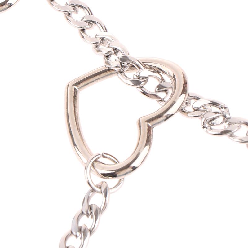 Slip Chain Necklace Rock Stainless Steel Cuban Long Necklace Jewelry Lariat Necklace