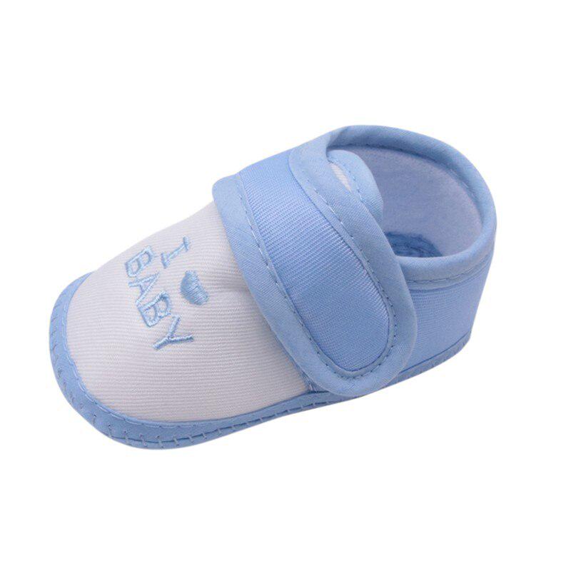 Baby Girls Shoesborn Babies Casual Shoes Cotton First Walkers Non-Slip Breathable Shoes 0-18M