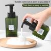 Soap Despenser Portable Foam Pumps Bottle 250/450/650ml Manually Press Soap Foaming Mousses Liquid Shower Gel Bathroom Bottling