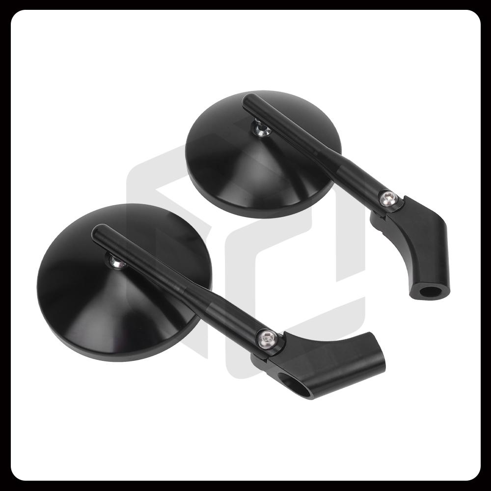 

Aluminum Alloy Motorcycle Retro Round Mirror for Husqvarna Vitpilen Svartpilen Enduro 250 401 701 901 чёрный