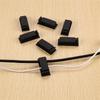 10PCS Cable Fixing Clip Cable Wire Sorting Buckle Chassis Organizer 19*47 Black And White Organizer