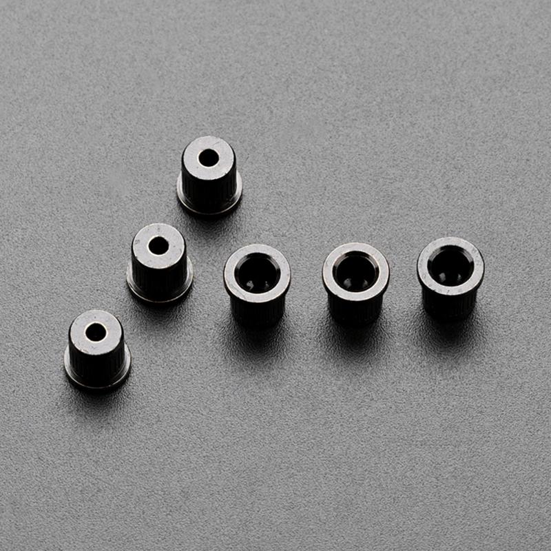 6 Pcs Guitar Through Body String Ferrules Guitar String Ferrules Replacement