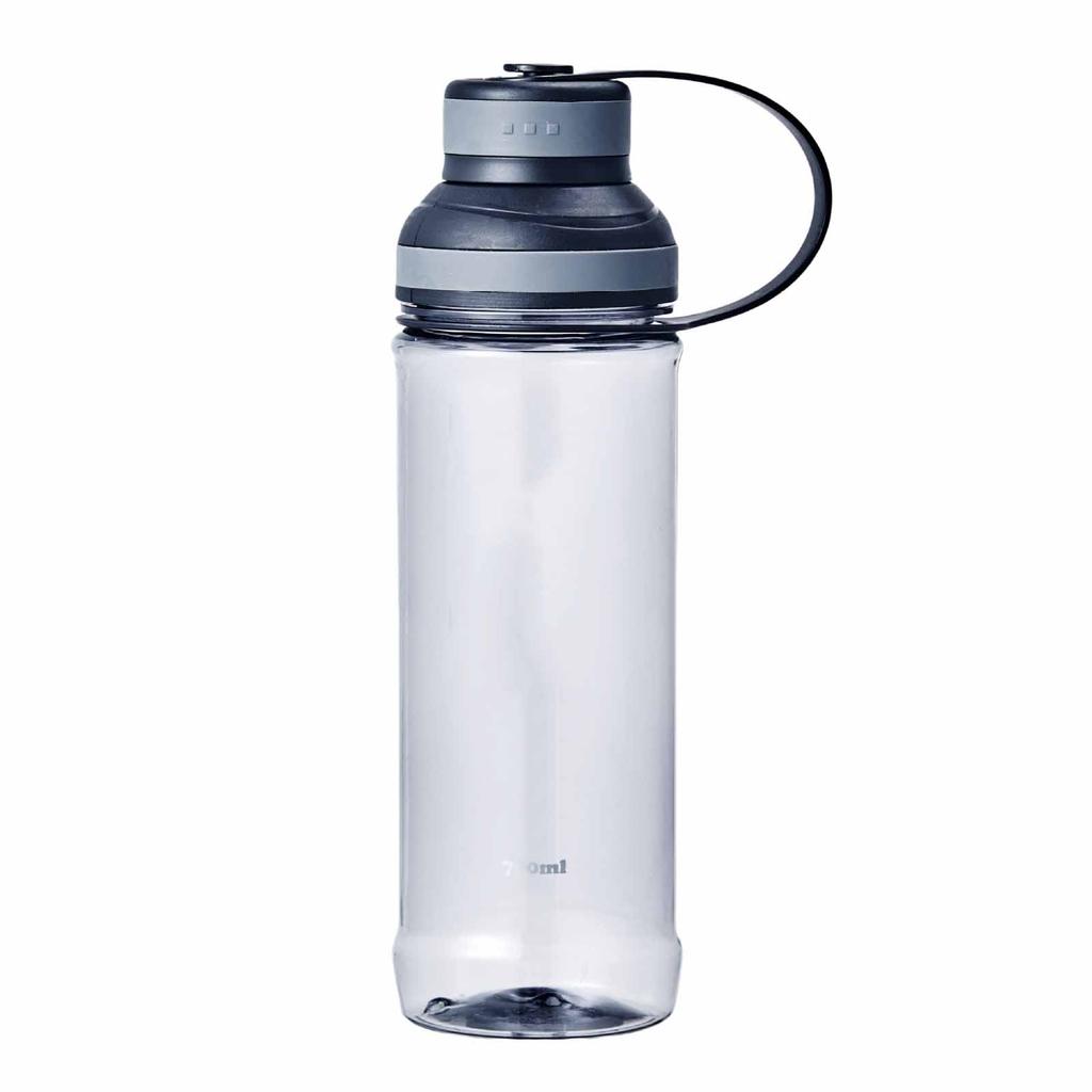 Stoßfeste Wasserflasche mit großem Fassungsvermögen, Auslaufsichere Kunststoff-Sportflasche für Männer, Outdoor-Fitness-Sommerflasche, Hitzebeständig