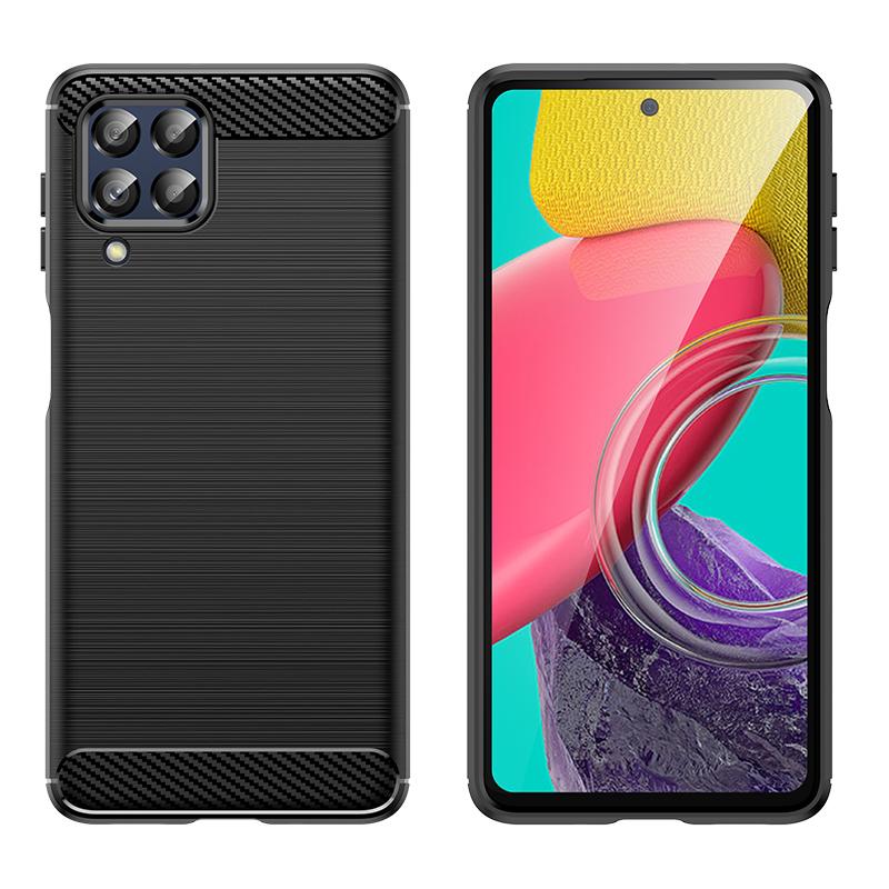 For Samsung Galaxy M53 5G Case Samsung M53 M33 Cover Shockproof Soft Silicone Bumper Samsung M53 M33 M23 M52 M62 M02 M51 M31s