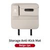 PU Leather Multifunctional Car Storage Bag Half-Cover Anti-Kick Mat Pad For VW Golf GTI Polo Tiguan Jetta Sharan Sportcoupe