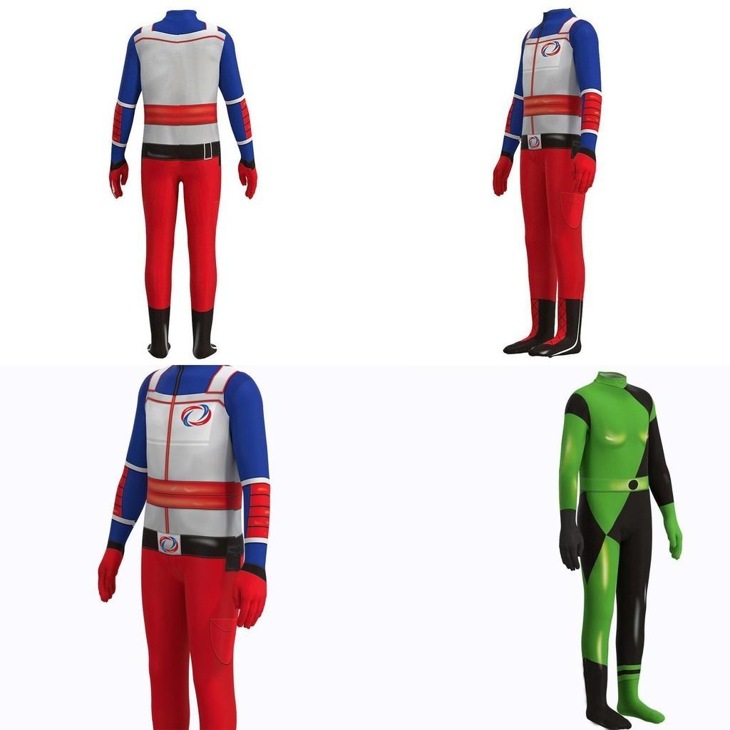 Lebhaftes Henry Danger Cosplay-Kostüm für Kinder Perfekt für Halloween-Partys