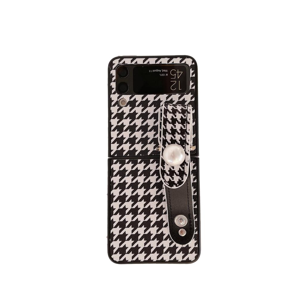 Applicable to Huawei P50Pocket mobile phone case zflip3 wrist strap bracket zflip4 Japanese and Korean anti-drop protective case