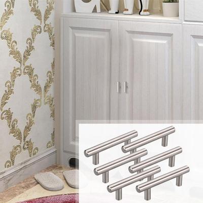 12 mm Edelstahl-Küchentür-T-Griff, Zugknopf, Schrank, Schublade