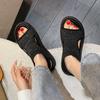 Fashion Ladies Sandals Casual Wedge Sandals New Summer Shoes Ladies High Heels Platform Open Toe Wedges Versatile and Comfortable
