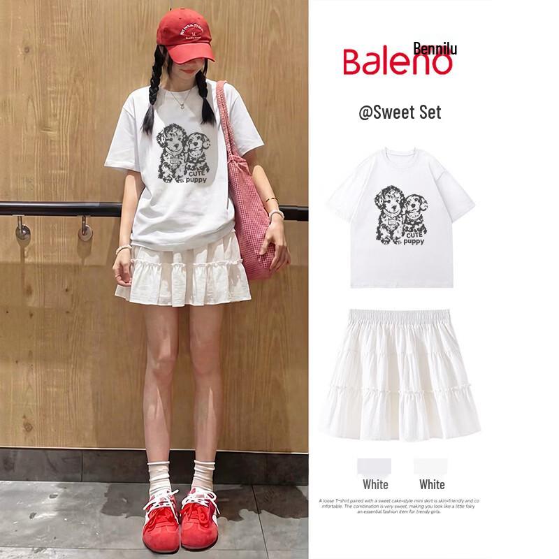 Baleno Women s Sweet Casual Two-Piece Set XL