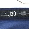 ARMANI EXCHANGE Tapered denim pants W32 Navy J30 BAGGY JEANS STRETCH Men's Used
