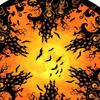 Halloween Round Fitted Tablecloth Pumpkin Skull Bat Pattern Waterproof Protector Halloween Elastic Table Covers For Party Dining