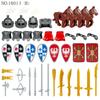 Medieval Knight Kit Accessories Parts Children's Building Block Toy