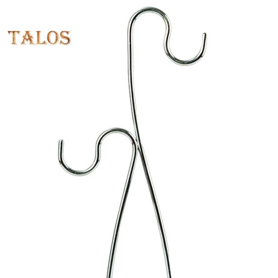 Bananenhalter aus Metall mit Holzsockel. Starke Tragfähigkeit, hohe Stabilität, einfache Montage, Bananenständerhalter