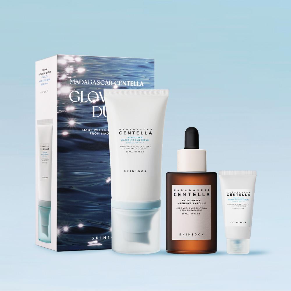 SKIN1004 Glow1004Duo Hyaluronic-Cica Water-Fit Sun Serum 50ml + Probio-Cica Ampoule 50ml 50ml Single 10420374608-01