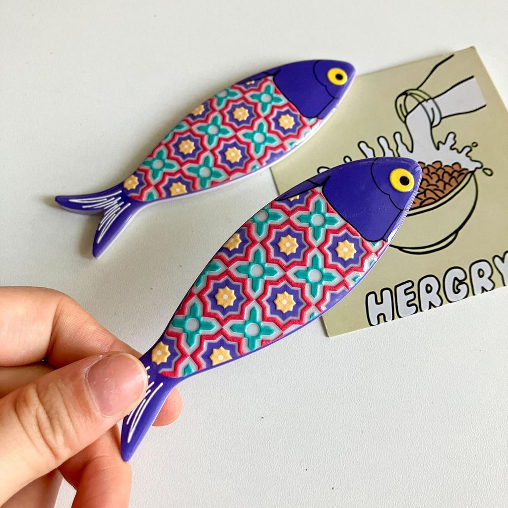 Home Decor Resin Fat Headed Fish Bottle Opener Creative Portable Refrigerator Sticker DIY Cute Fridge Magnet Locker Cabinet