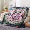 1PC Jujutsu Kaisen Patterned Flannel Blanket Suitable For All Seasons For Home Decor Warmth And Comfort Gifts Holiday Present