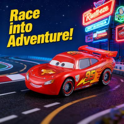 High-Quality Pixar High-Quality Cars High-Quality 2 Compact Size High-Quality Lightning High-Quality Mcqueen High-Quality Dinoco High-Quality Racers