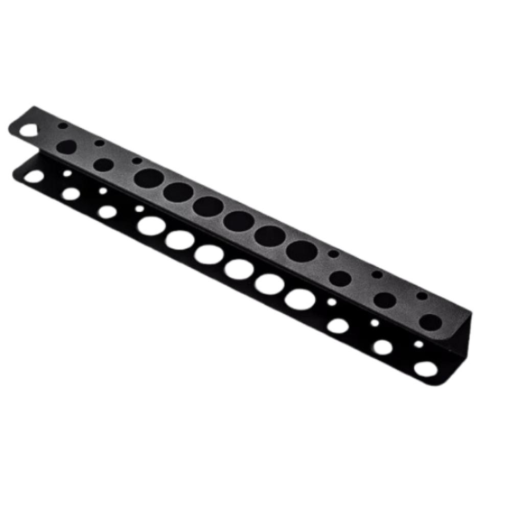 Heavy Duty Screwdrivers Pliers Wall Rack Black Space Saving Screwdriver Storage Rack Wear-resistant Sturdy