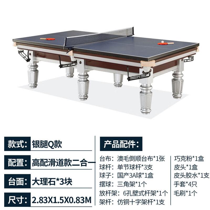 Bojue Standard 2-in-1 Billiard & Table Tennis Table