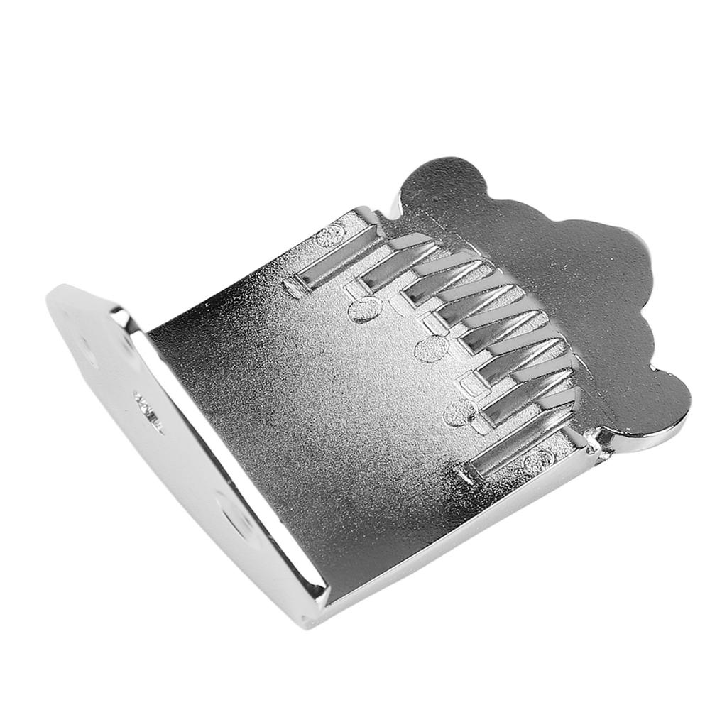 Mandolin Tailpiece 8 String Bridge Zinc Alloy Instrument Accessory for Replacement