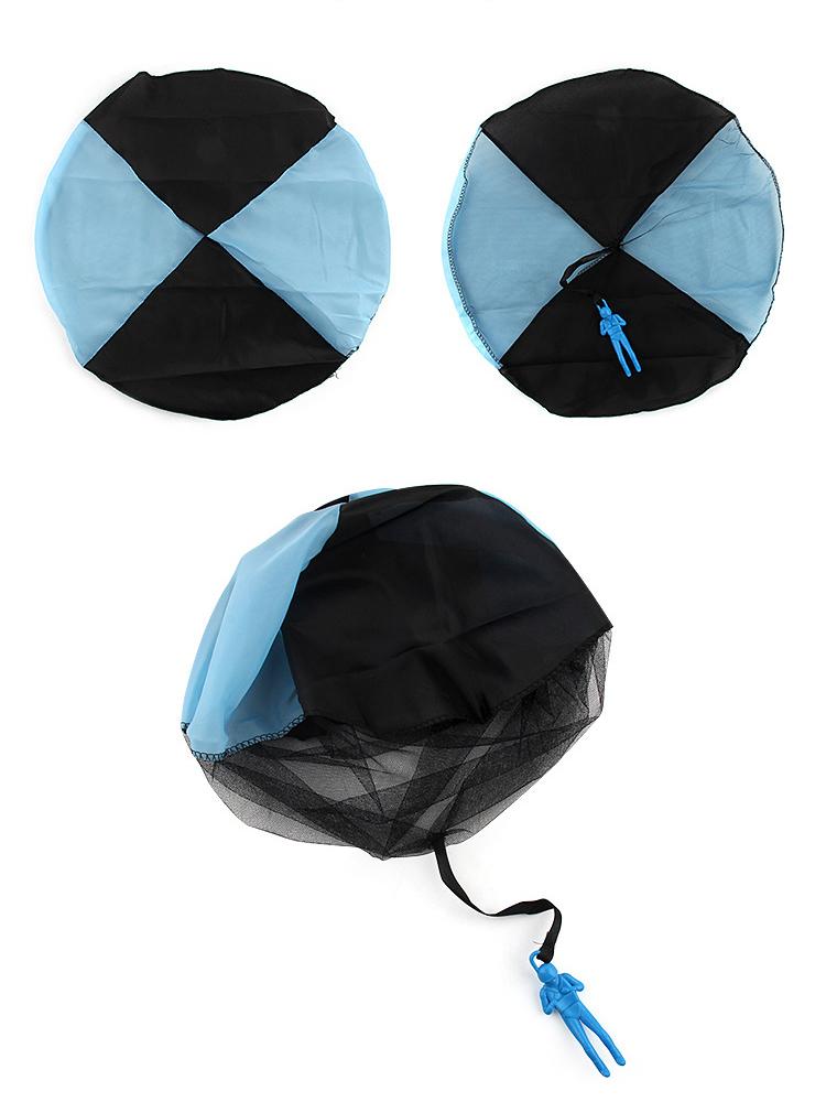 

Детский воздушный парашют для бросания рукой, парашют солдатика, уличная игрушка, бочка синий