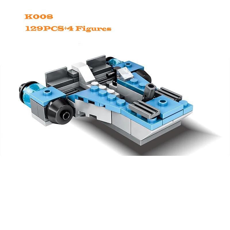 MOC Fighter Building Blocks Kit Bricks Classic Creative Assembling Educational Kids Toys Boys Compatible Legostarwar Gift