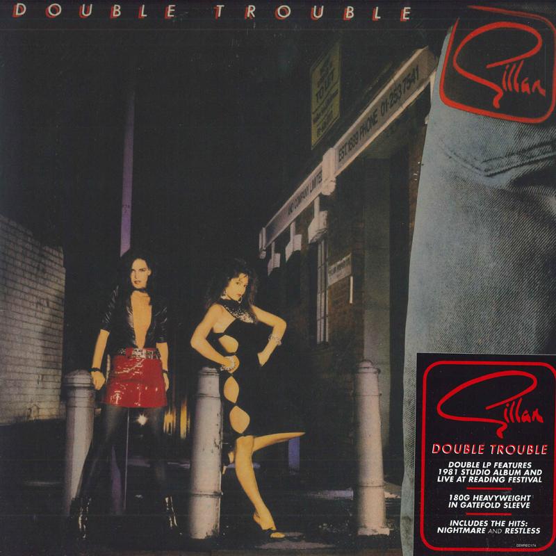 

LP Пластинка GILLAN - Double Trouble DEMREC174 Demon Records 2019 UK Рок