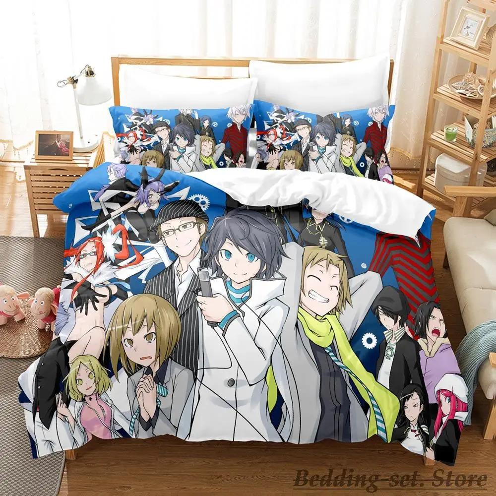 Devil Survivor 2 The Animation Bedding Set Single Twin Full Queen King Size Bed Set Adult Kid Bedroom Duvetcover Sets Anime