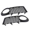 Front Bumper Fog Light Grill Shockproof Scratch Resistant Decorative Fog Lamp Cover Grill for Conver