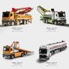 Plastic Water Truck Playset With Spray Function And Sound Effects For Children