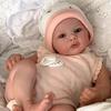 Bonito 48 cm Bebe Reborn Boneca Meadow Lifelike 3D Pintado Veia Visível Completa Emulação de Vinil Boneca Mão Desenhar Cabelo Princesa Macio Fofo Criança Boneca Brinquedo Do Bebê