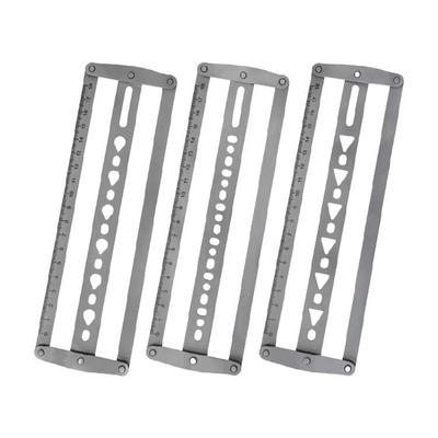 Alignment Guide Tool For Perfect Center Holes In Belts Shoulder Bags And  Accessories