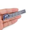 Car 3D Metal RDESIGN Logo Badge Sticker Auto Front Grille Trunk Car Body Emblem Stickers Accessories For V40 V50 S40 S80 XC60 S90