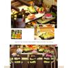 Moin Moin Miniature Dollhouse Kit Two-Story Sushi Restaurant with LED Light Sakura Design 2006DH154