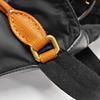 [Pre-Owned] The Rucksack Series Nylon And Leather Backpack Large - Good #RZ9ZW5
